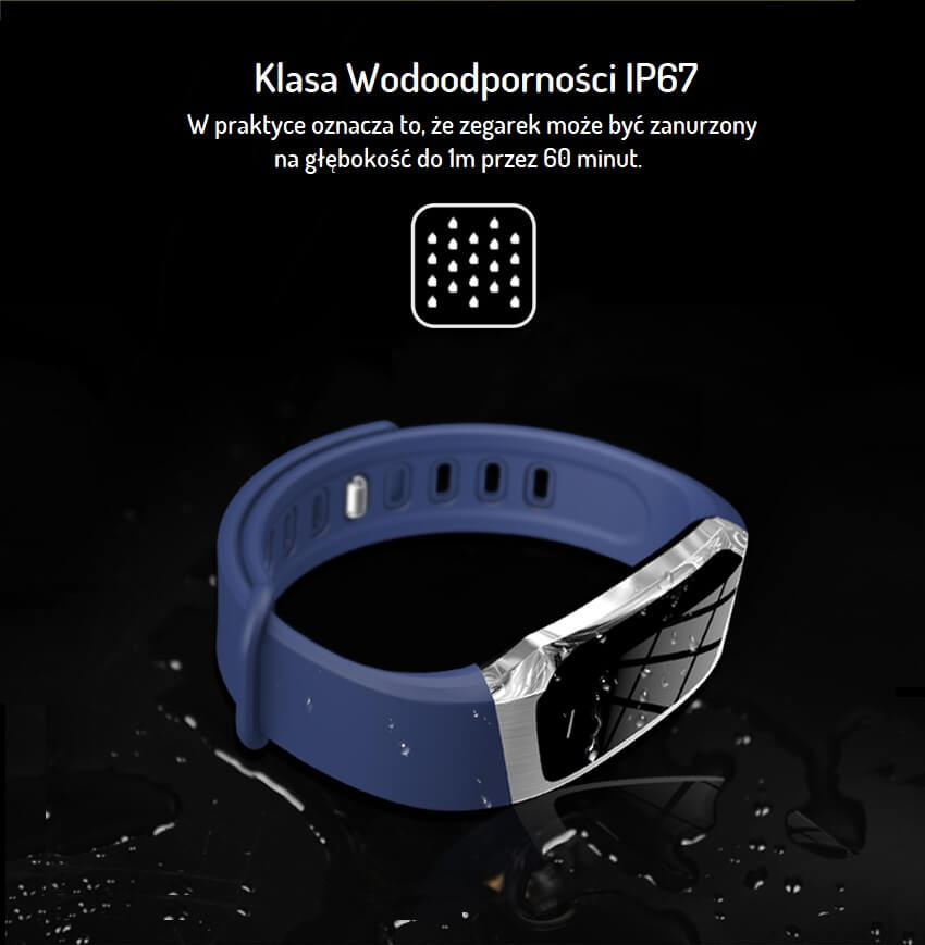Smartwatch Opaska Sportowa Smartband E18