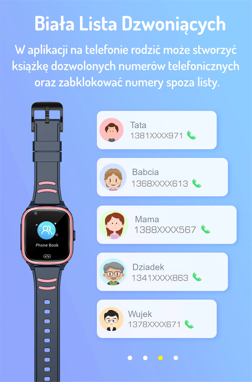 Smartwatch Dla Dzieci Mediatek Ultimate 4G GPS Wideorozmowy